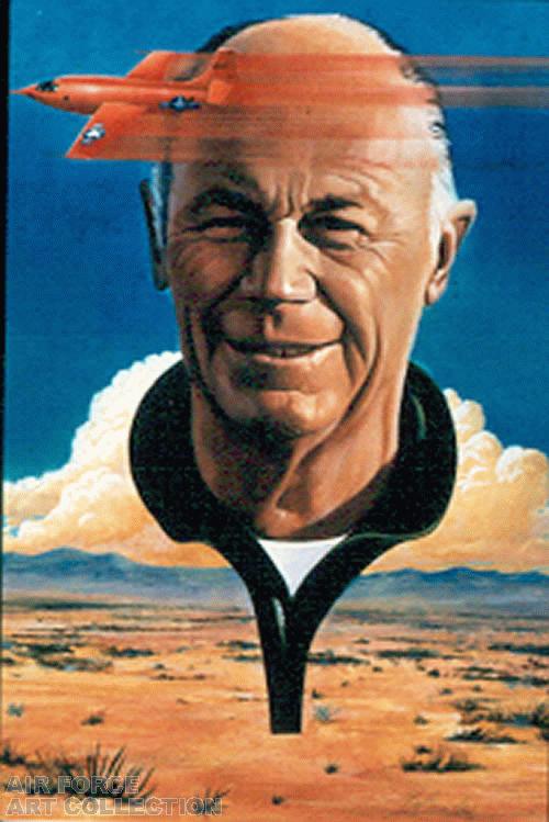 CHUCK YEAGER BREAKING THE SOUND BARRIER